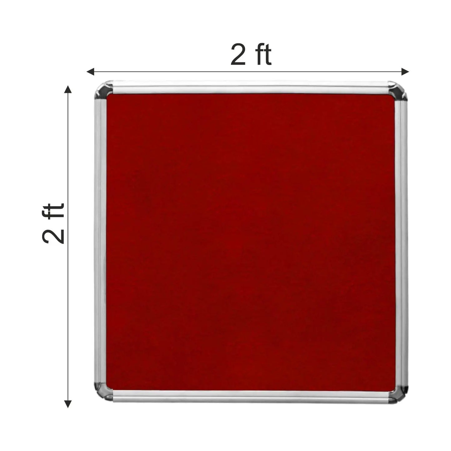 Digismart Noticeboard Nova Channel (Maroon) for Office, Home & School Aluminum Frame (Pack of 1) (Non Magnetic) - Image #9