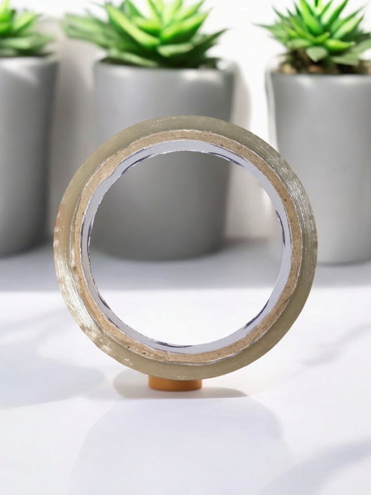 Premium BOPP Packing Tape – 1/2" 55 Meters | Thickness Improve your packaging efficiency with our Premium BOPP Packing Tape.