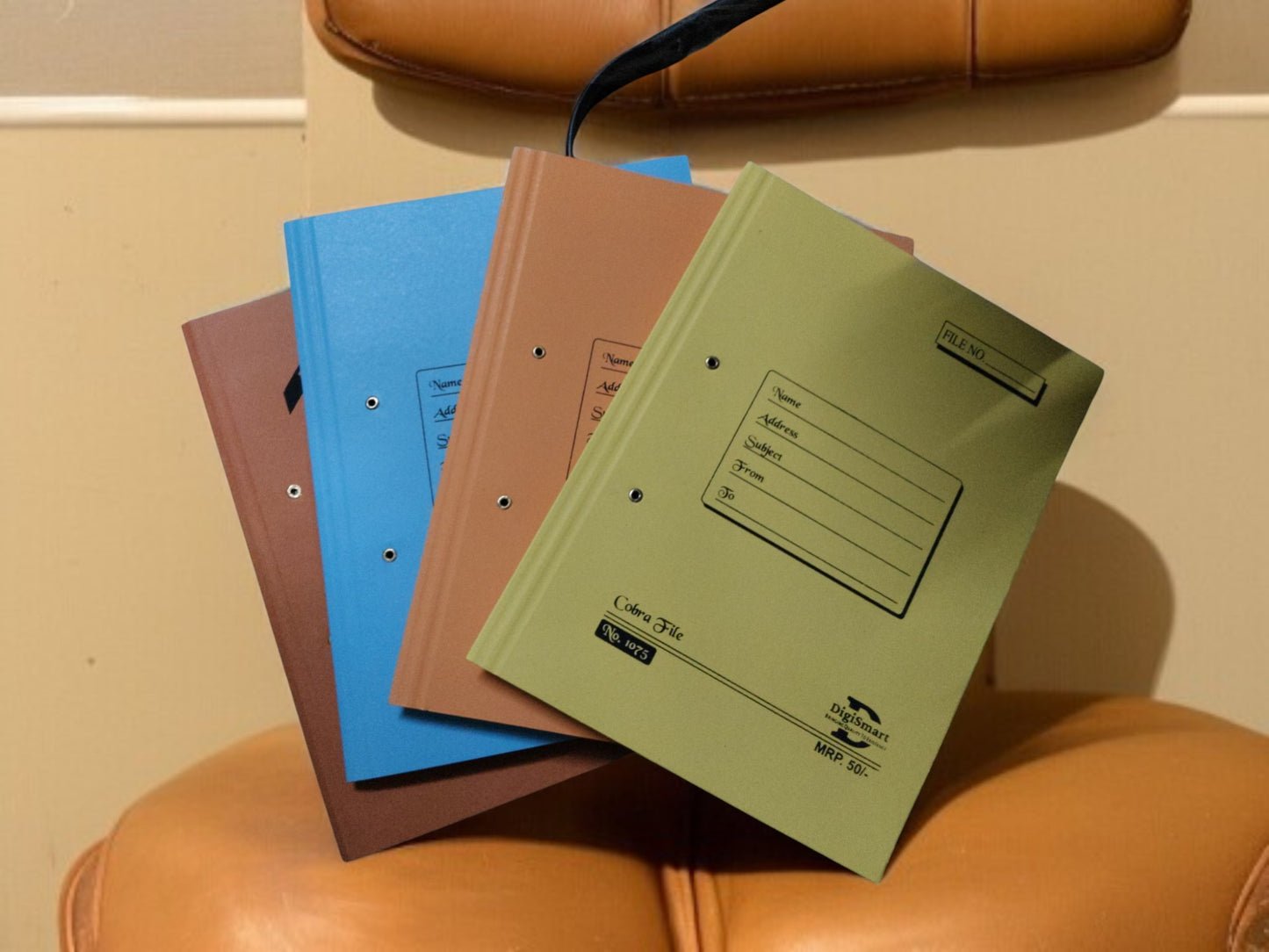DIGISMART COBRA FILE NO 1075 (31 KGS BOARD) Featuring a sturdy and durable 31 KGS board construction, this file offers efficient storage and organization.