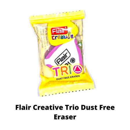 Flair TRIO Eraser Jar Pack of 50