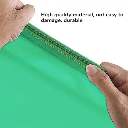 Kebica Multipurpose Waterproof Zipper Pouches Document Holder/Pen Pencil A3 ZIPPER DOUCMENT BAG (Set Of 5, Multicolor - Image #3