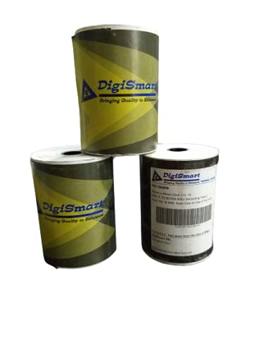 DIGISMART POS ROLLS 7840 PR (3 inch) 78mm X 40mm 50 Mtr Ideal for pos billing, cash register machine, ATMs, Kiosks billing , Clear & Crisp Printing & BPA Free product 70 Gsm