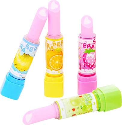 Amkay Lipstick Style Rubber Eraser for Return Gift (Pack of 1)