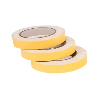 Double-Sided Foam Tape 1" - Strong Adhesive for All Surfaces