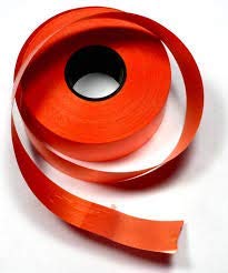 AMKAY Multicolor 1 Inch Plastic Ribbon for Decoration Ribbon Roll Party House |Decoration, Gift Packing, Art & Craft| School Projects Pack of 5