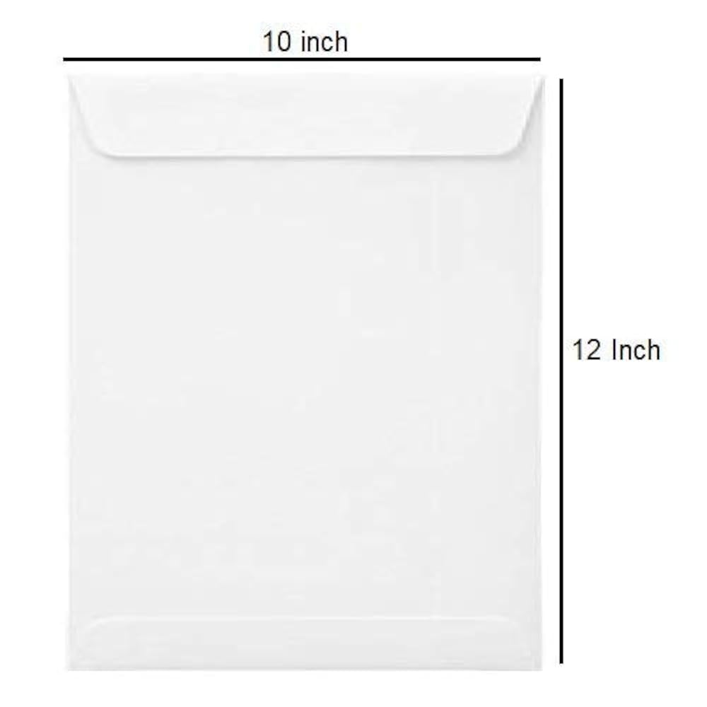 ENVELOPES WHITE ENVELOPE 100 G 12 X 10 ( A4 )