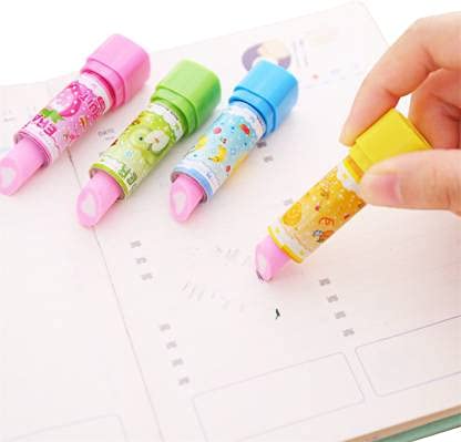 Amkay Lipstick Style Rubber Eraser for Return Gift (Pack of 1)