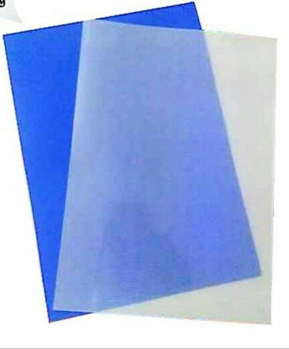 A4 Size Book Spiral Binding Sheet - Set of 1 Pack of 200 Sheets Per Set, 100PICS WHITE AND 100PICS NAVY BLUE