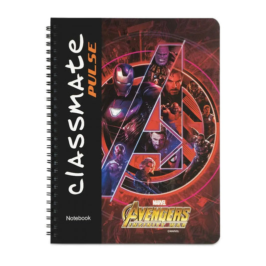 Classmate Pulse Spiral Notebook - Soft Cover | Spiral Notebook | Single Line | Pack of 1 - Image #1