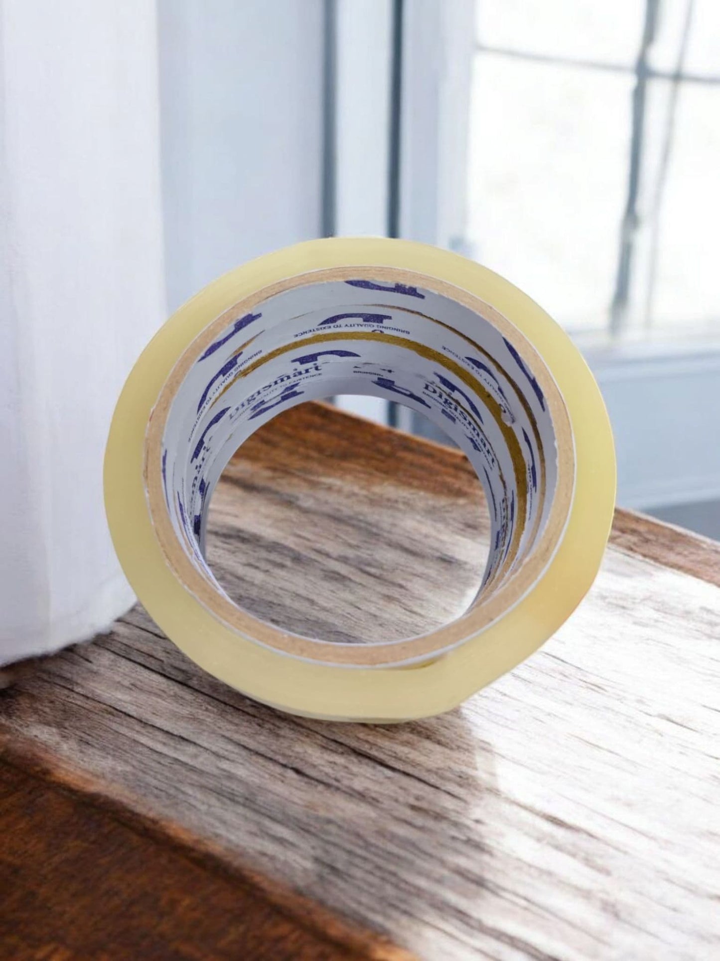 Digismart Premium BOPP Packing Tape – 1/2" 80 Meters | Thickness xpertly seal boxes and packages with our Premium BOPP Packing Tape