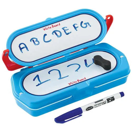 Pratap Flip Note Stationery Set - Marker + Duster + Pencil + Scale