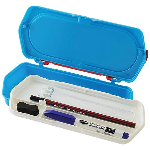 Pratap Flip Note Stationery Set - Marker + Duster + Pencil + Scale