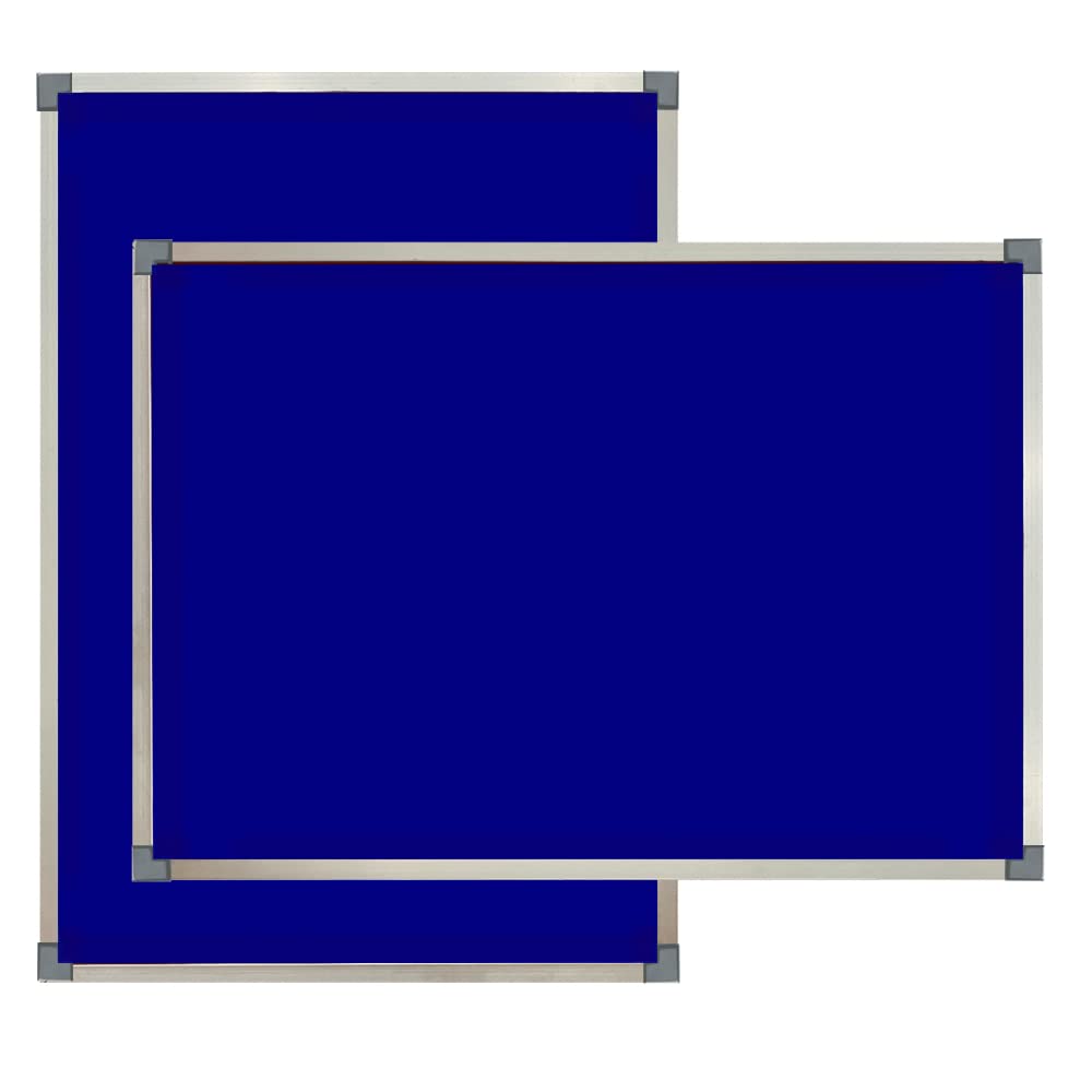 Digismart Noticeboard Classic Channel (Blue) for Office, Home & School Aluminum (Pack of 1) (Non Magnetic)