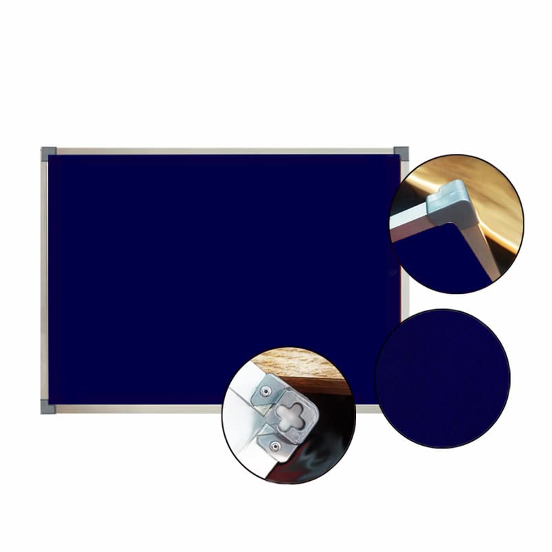 Digismart Noticeboard Classic Channel (Blue) for Office, Home & School Aluminum (Pack of 1) (Non Magnetic)