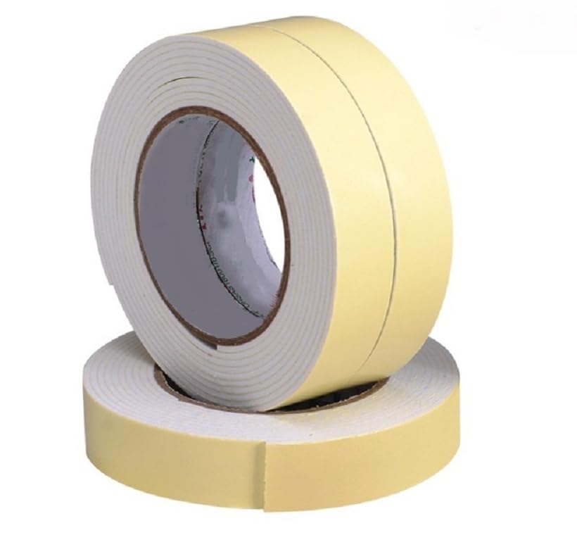 Double-Sided Foam Tape 1/2" - Strong Adhesive for All Surfaces