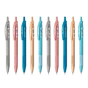 FLAIR SRX Writometer Executive | Retractable Ball Pen Box Pack | Triangular Body Design For Better Grip | Light Weight Refillable | Smooth Writing Experience | Vibrant Solid Body Colours | Blue Ink, Pack of 50 Pcs