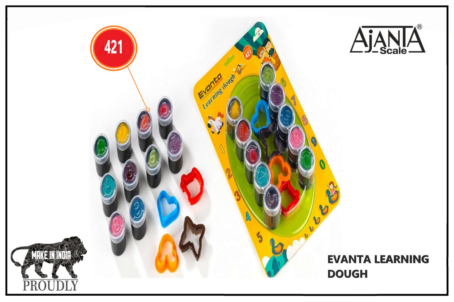 Ajanta Eventa Play Dough 15gm No-421