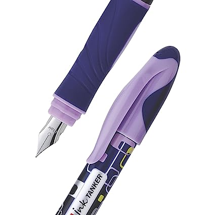 FLAIR Ink Tanker Liquid Ink Fountain Pen Blister Pack | Ergonomic Grip Makes It Easy To Hold | Attractive Design
