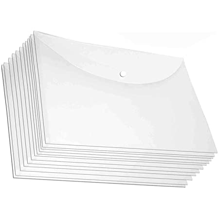 DIGISMART Clear Bag Plain Ds-280 (Set of 12, Natural)