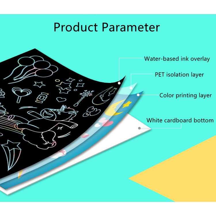 ART & CRAFT ® DIY Mermaid & Dinosaur Magic Scratch Art Combo Pack for Kids-18 Sheets Double Sided Cute Design Rainbow Scratch Paper Cards & Scratch Sticks Set- Boys -Girls/Birthday- Party Favor