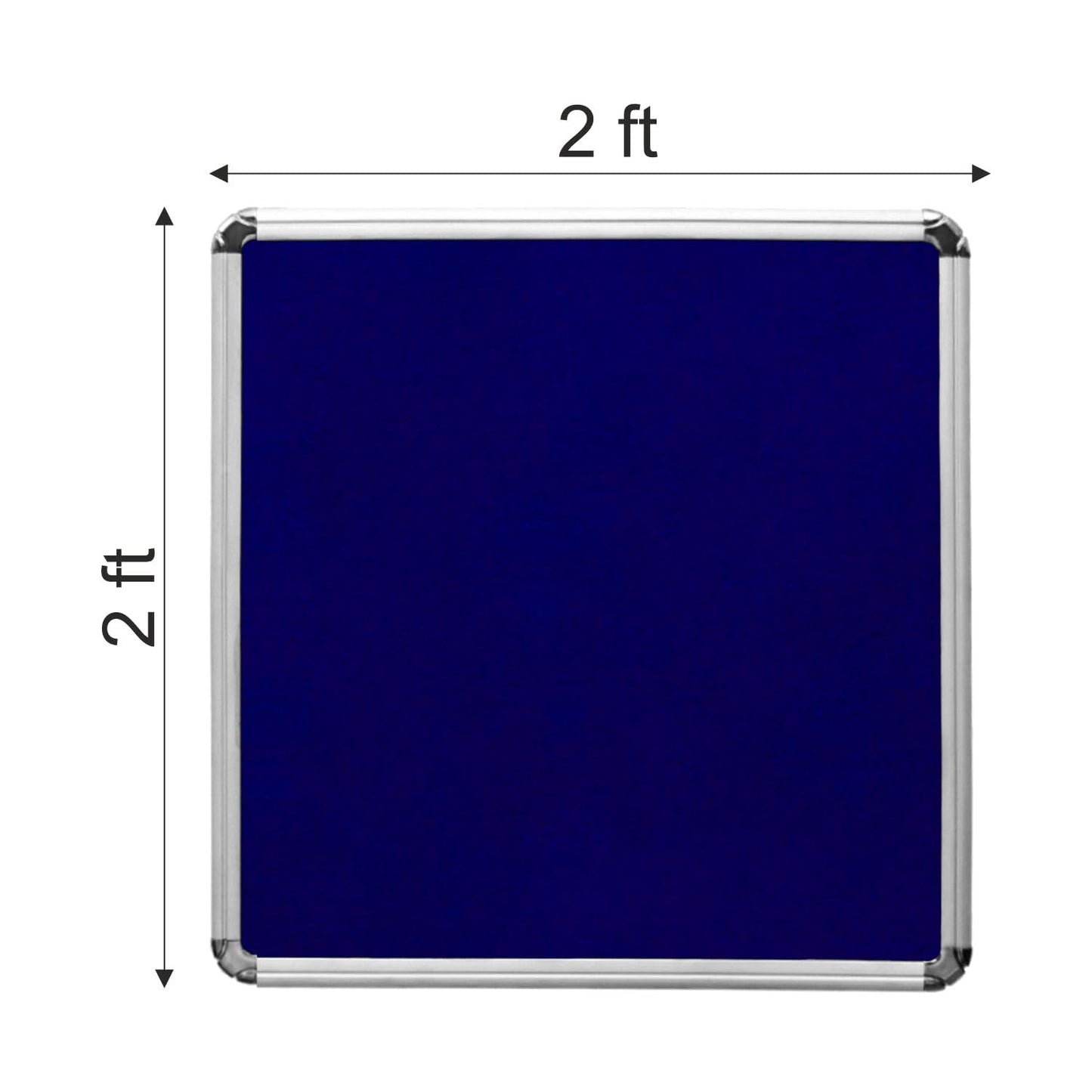 Digismart Noticeboard Classic Channel (Blue) for Office, Home & School Aluminum (Pack of 1) (Non Magnetic)