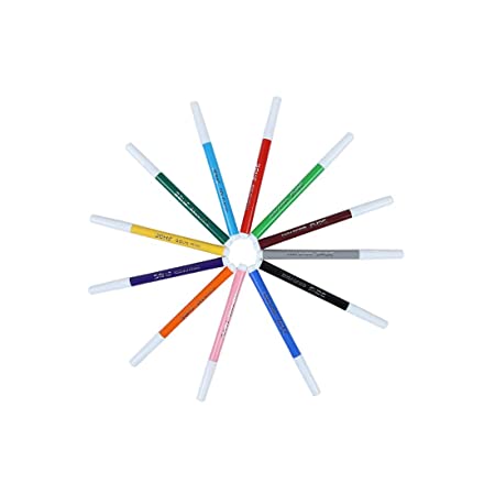 DOMS AQUA WATER COLOR SKETCH PENS 12SH ( ASSORTED MIX COLOUR )