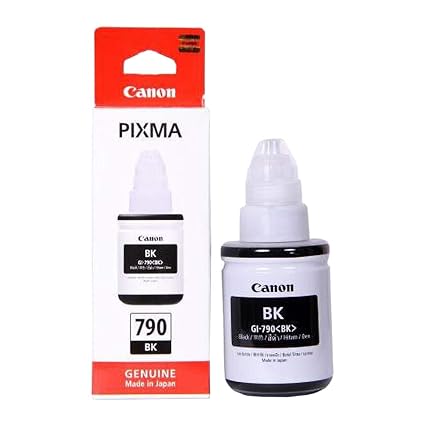 Canon PIXMA GI790 Black Ink Bottle for G1010, G2000, G2012, G3000