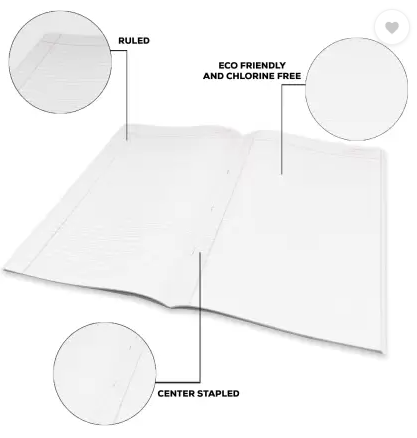 Classmate Notebook A4 Notebook Single Line 172 Pages