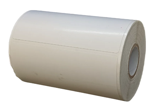 KIYA 75x50 Barcode Label Sticker - 75mm x 50mm - 1 Ups - 1000 Labels Per Roll - White Self Adhesive Sticker for Printing Barcoding (1 Roll Per Pack (1000 Labels))