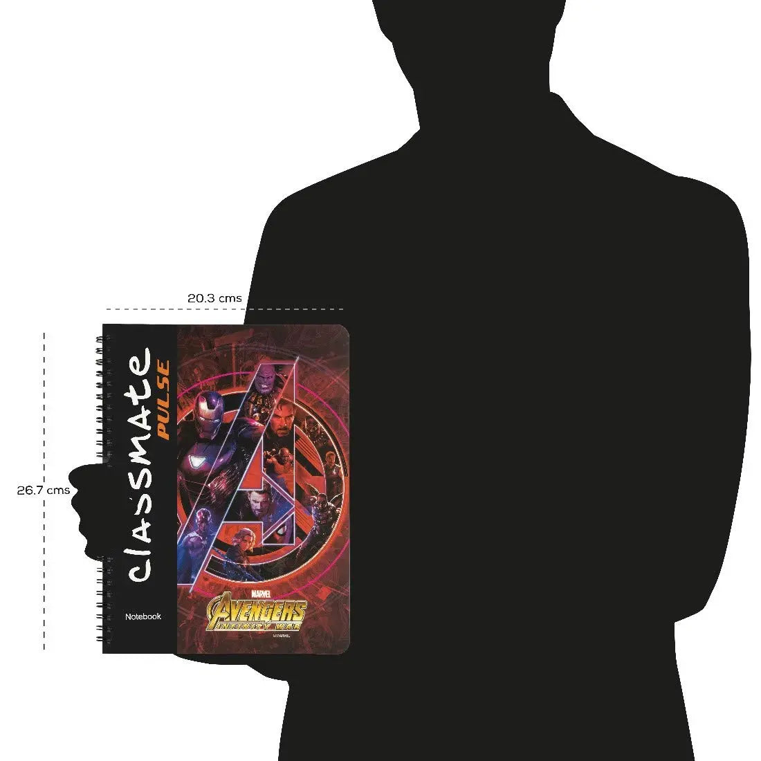 Classmate Pulse Spiral Notebook - Soft Cover | Spiral Notebook | Single Line | Pack of 1 - Image #3
