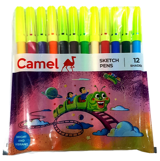 Camlin Sketch Pen 12sh Mix Colour