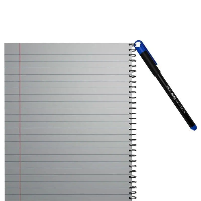 Classmate Hook- Blue & Black Ball Pens |Smooth & Fast Writing Ball Pen | Unique Griper for Writing Comfort|Attractive Body Design for Boys & Girls|School & Office Stationery - Image #4