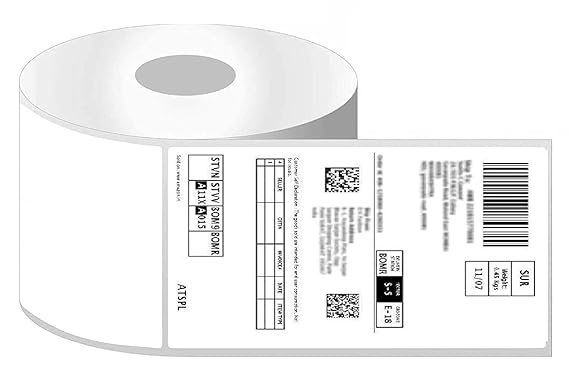 KIYA 100x150 direct thermal 250 label is a popular size for shipping and product labeling in e-commerce. These labels are commonly used for shipping labels