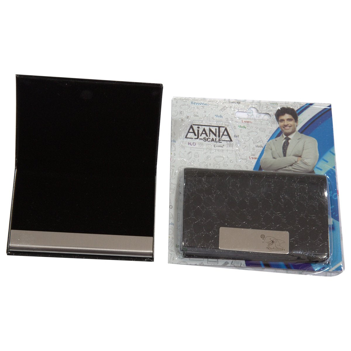 Ajanta Card Holder 907 Credit Card Holder Debit Card Holder Business Card Holder Visiting Card Holder Visiting Card Case Black Card Holder Leather Card Holder ATM Card Holder Magnetic Closure