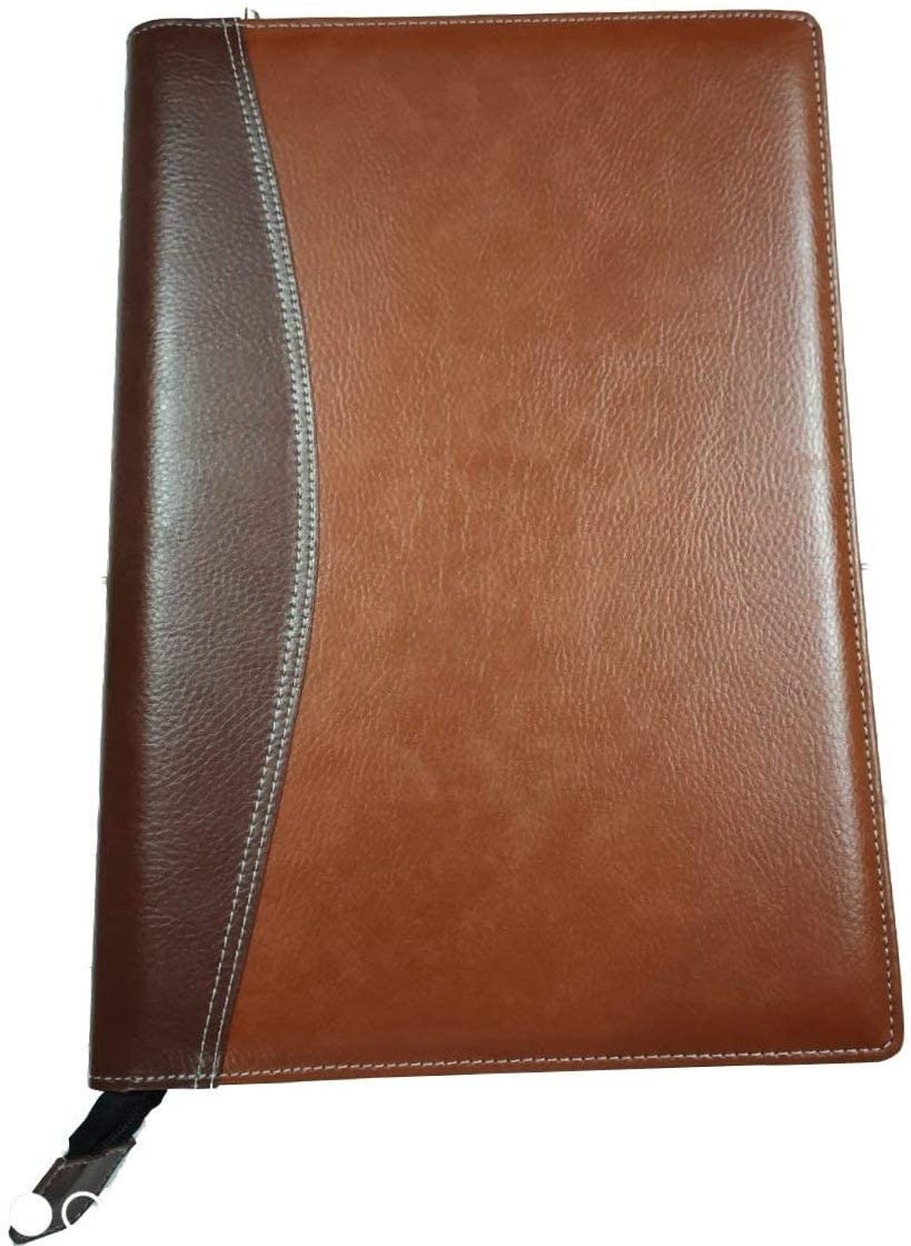 Digismart* PU Leather Multipurpose Chain Bag No- CB 413 B4 File Sleeve to Store Professional Files (40 X 28cm) Brown