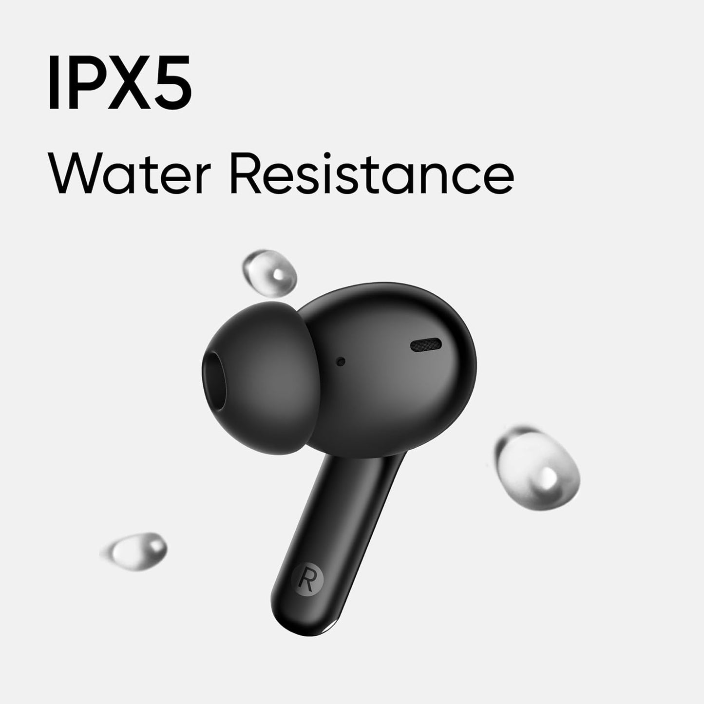 realme Buds T110 Bluetooth Truly Wireless in Ear Earbuds with mic, AI ENC for Calls, Google Fast Pair, 38 Hours Total Playback