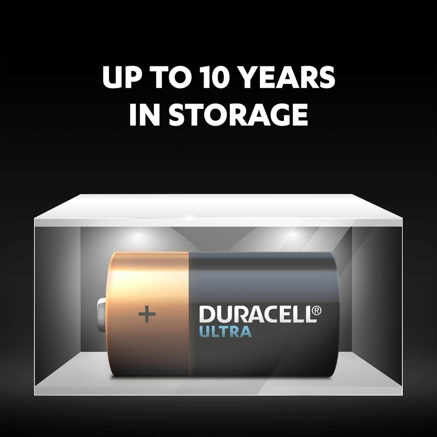 Duracell Ultra Alkaline C Battery, 2 pcs
