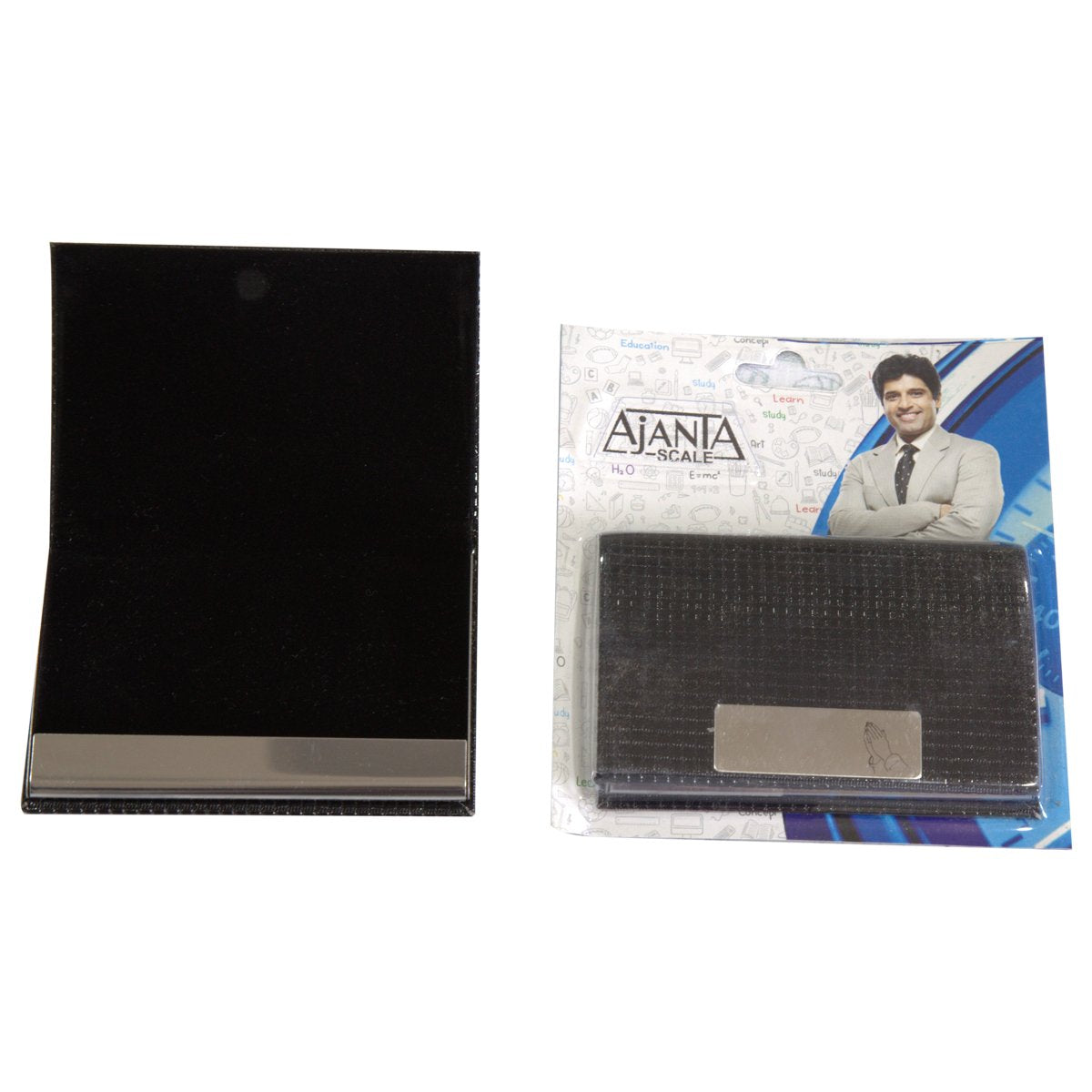 Ajanta Card Holder 906 Credit Card Holder Debit Card Holder Business Card Holder Visiting Card Holder Visiting Card Case Black Card Holder Leather Card Holder ATM Card Holder Magnetic Closure