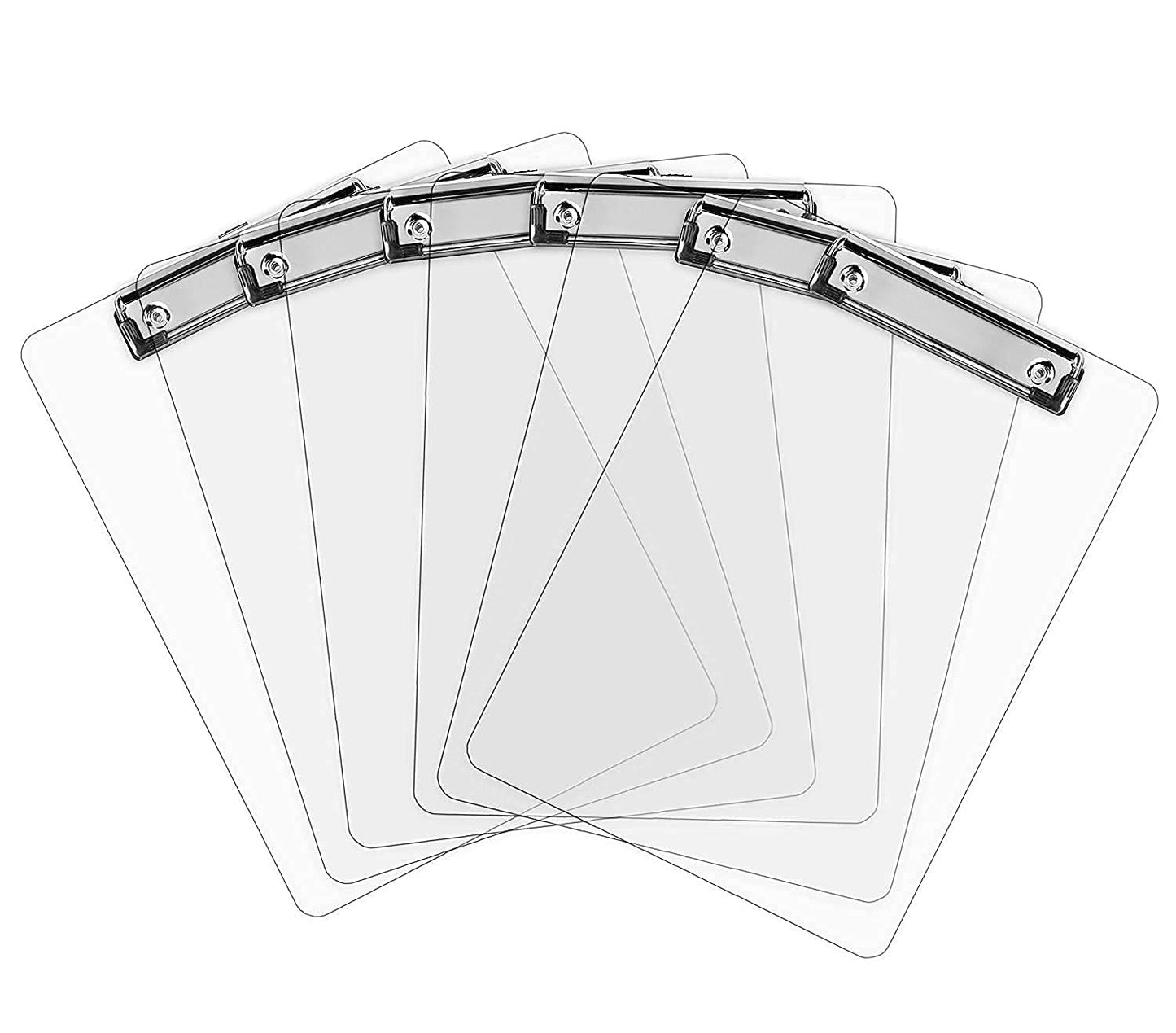 AMKAY Products Clipboard Transparent Exam Pad Clipboard Quality Clipboards Exam Pad Examination Pad Writing Pad Clipboard Size: 14" x 9.5" (1 PCS.)