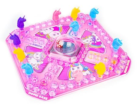 RATNA's Unicorn Bubble Trouble Board Game Dice Roller For Kids 4 Years +|Pack Of 1, Multicolor