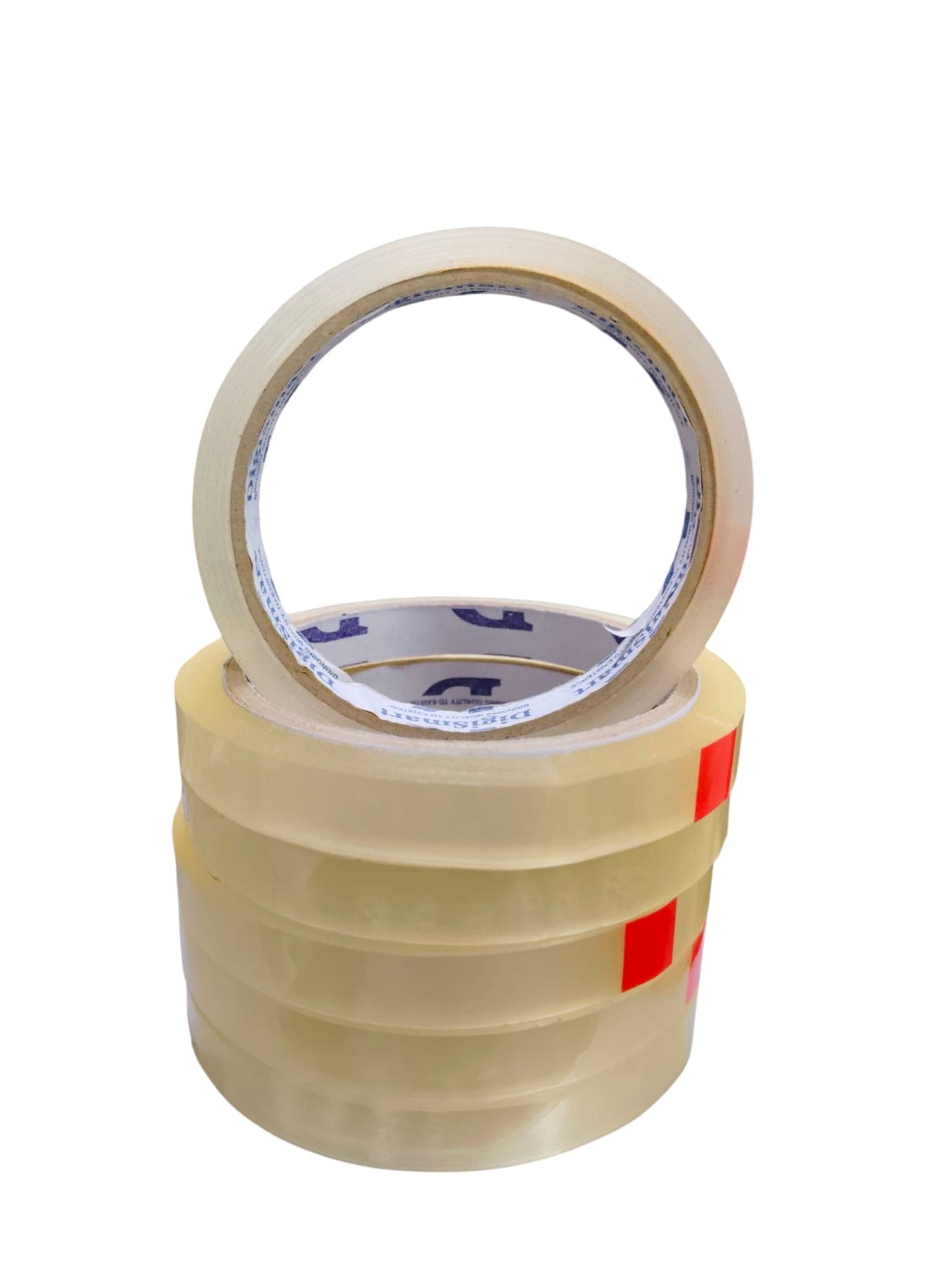 Digismart Premium BOPP Packing Tape – 1/2" 80 Meters | Thickness xpertly seal boxes and packages with our Premium BOPP Packing Tape