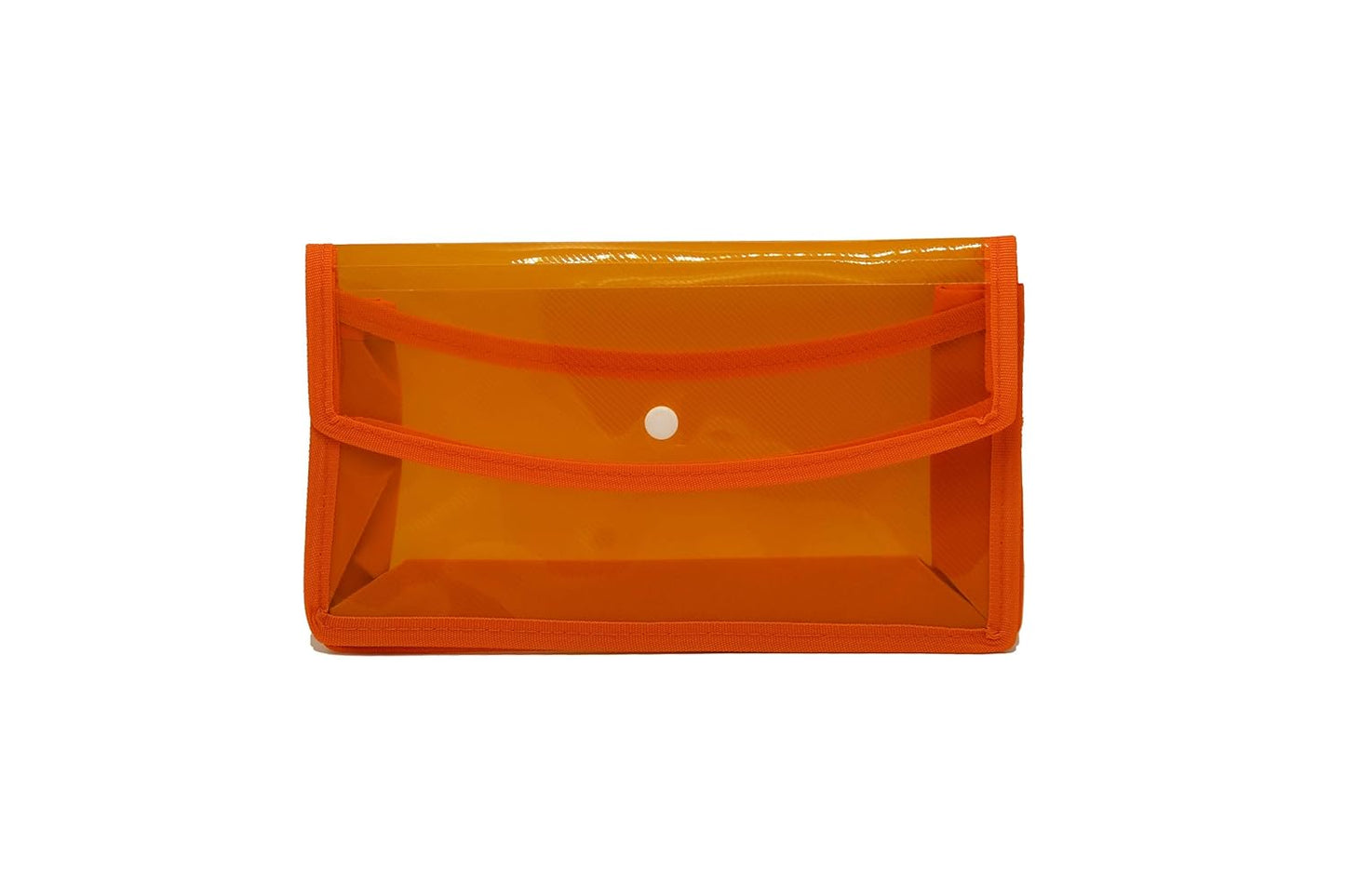 Digismart* Cheque Book Folder | Document Bag | Best for A5 Size Paper | Crossline Texture | Blue - Pack of 1 (Yellow, Red, Green, Blue)
