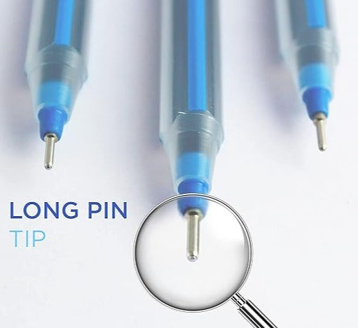 Digismart Use & Throw Pen ( Pack of 20 Pcs) Blue Colour Lightweight Body Design | Use and Throw Pens | For One Time Use | Ideal for School Office & Business | Stick Ball Pens