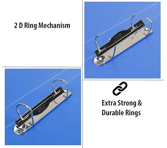 Digismart Ring Binder RB 200 Blue Colour 2D Ring A4 Size