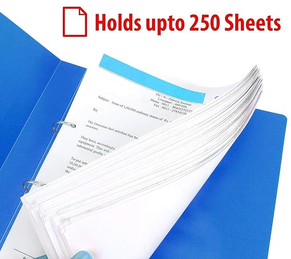 Digismart Ring Binder RB 200 Blue Colour 2D Ring A4 Size