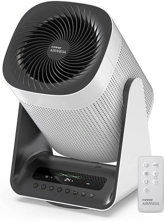 Coway Airmega AIM (AP-0623B) Air Purifier For Home, Cleans Upto 355 Sq.Ft, Longest Filter Life 8500Hrs (Approx. 1.5-2 Yrs), Kills Virus & PM 0.01 With 99.999% Efficiency, 7Yrs Motor Warranty, White