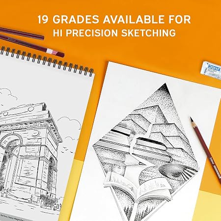Doms Drawing & Sketching 4B Graphite Pencils