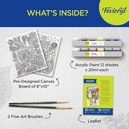 PIDILITE DIY Art of India Kalamkari Art kit