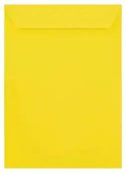 Genric 10x14 inch Yellow Laminated Envelopes (Pack of 100) - Image #1