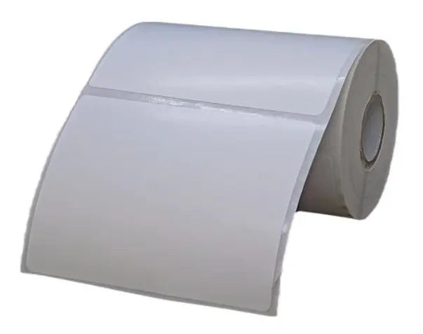KIYA 65X35 Barcode Label Sticker - 65mm x 35mm - 1 Ups - 1000 Labels Per Roll - White Self Adhesive Sticker for Printing Barcoding (1 Roll Per Pack (1000 Labels)) - Image #3